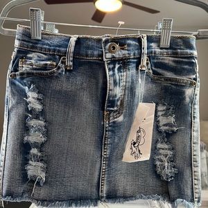 So Nikki Girls size 12 Denim skirt